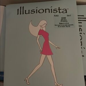 Women's Black Hosiery- Sz E ( see second pic)